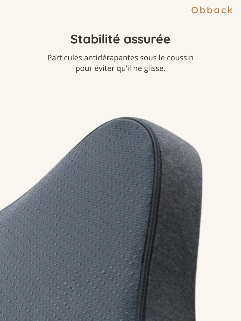 Coussin Ergonomique Mémoire de Forme – Soulage le Dos et le Coccyx