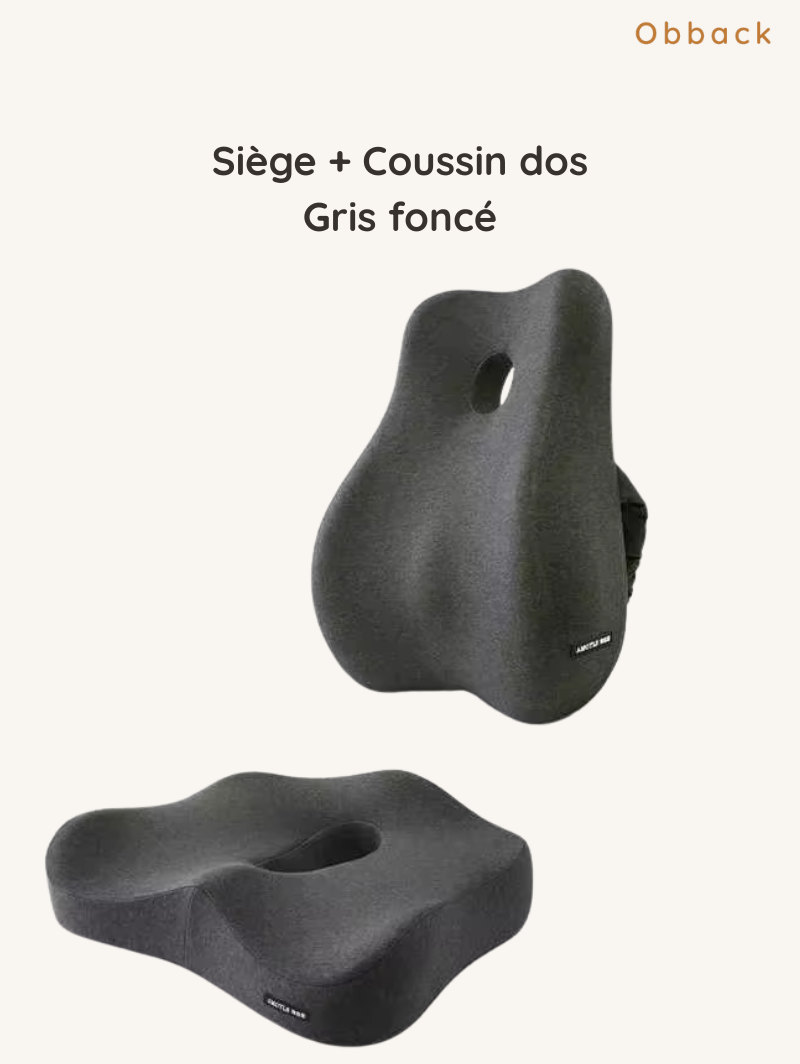 Coussin Ergonomique Mémoire de Forme – Soulage le Dos et le Coccyx