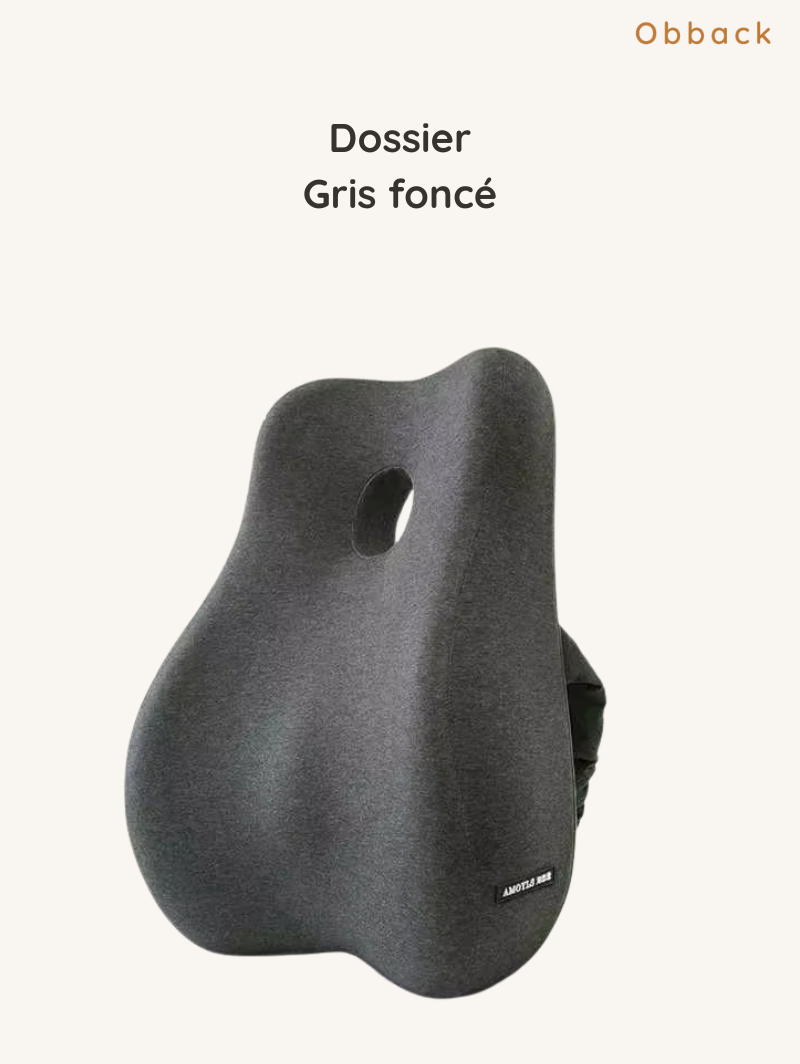 Coussin Ergonomique Mémoire de Forme – Soulage le Dos et le Coccyx