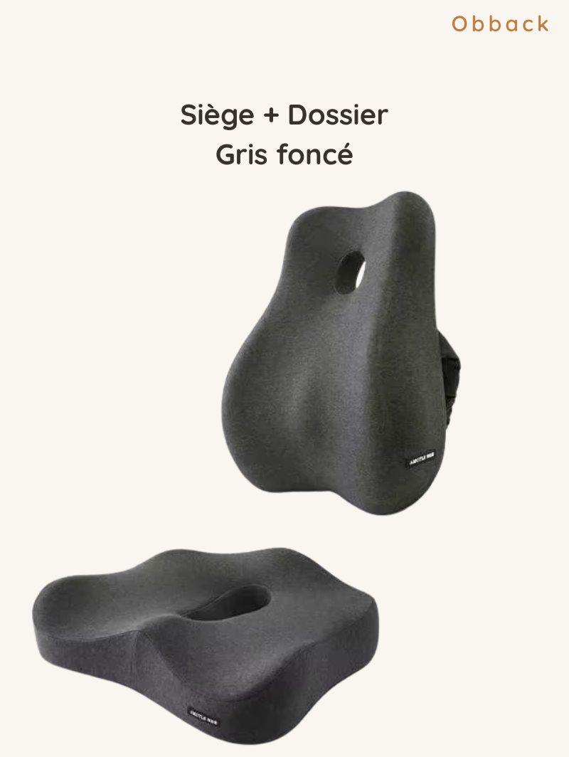 Coussin Ergonomique Mémoire de Forme – Soulage le Dos et le Coccyx
